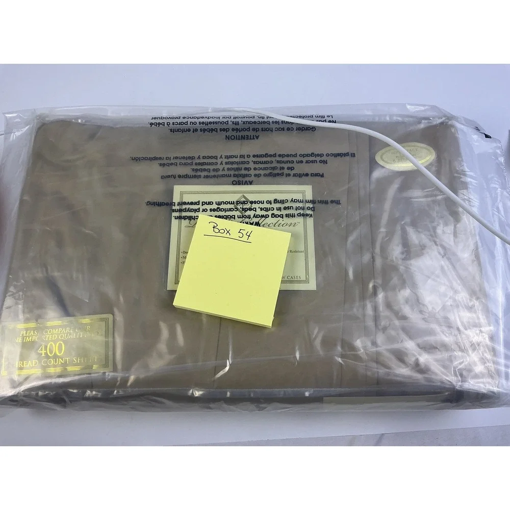 Vintage Royale‎ Collection 2000 Series Queen Sheet Set 400 Thread Count 6 Pc NOS